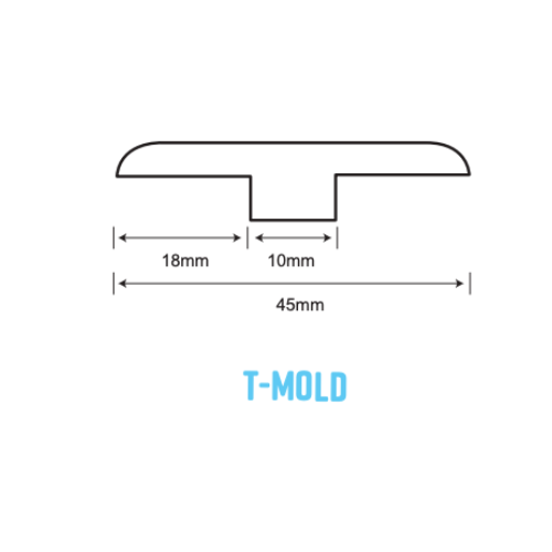 Hurricane Smoke - T Mould