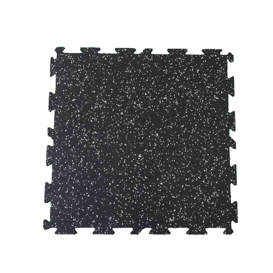 ARMOUR RUBBER - 7MM Interlocking Fitness Tiles - 23"x23" - 20% Colour (Made to Order)