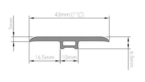 Tavern Oak T Mold