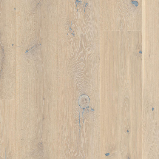BOEN - LIVE PURE - CHALETINO WIDE PLANK COLLECTION - CASTLE PLANK - 12" - OAK PALE WHITE