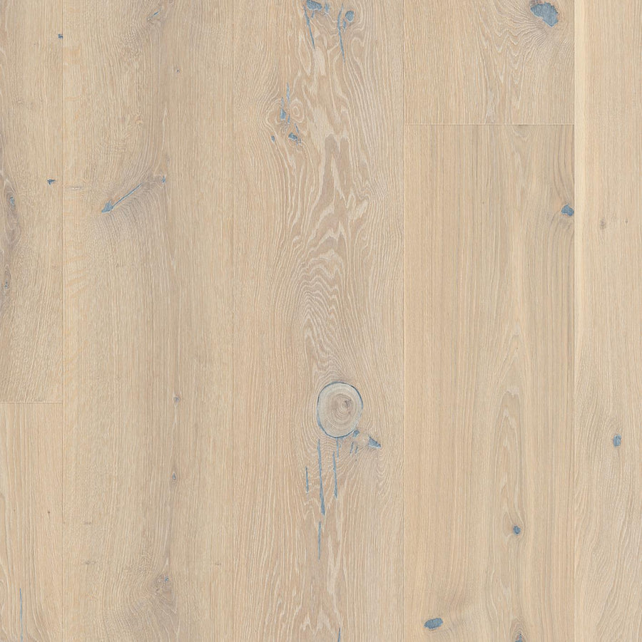 BOEN - LIVE PURE - CHALETINO WIDE PLANK COLLECTION - CASTLE PLANK - 12" - OAK PALE WHITE