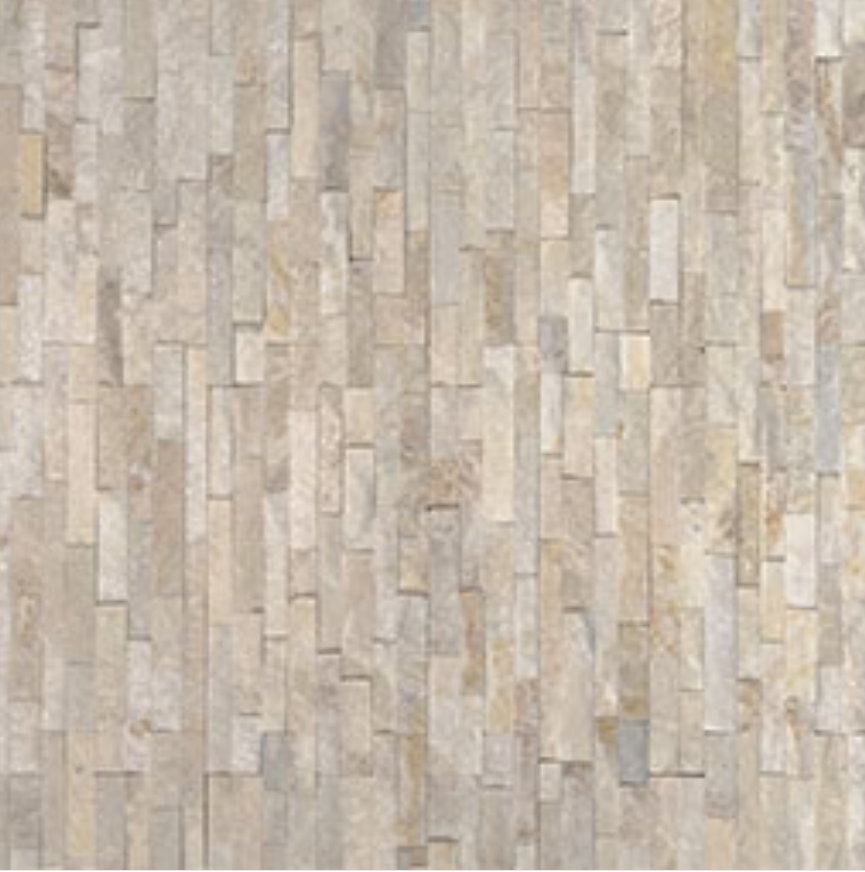 MSI - RockMount™ Stacked Stone M Series Panels - Arctic Golden Mini - 4.5" x 16"