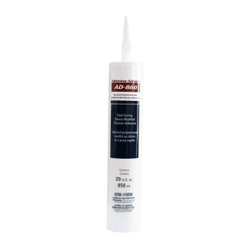 AcoustiTECH - AD-860 Adhesive for Engineered Hardwood and Hardwood - 858 mL