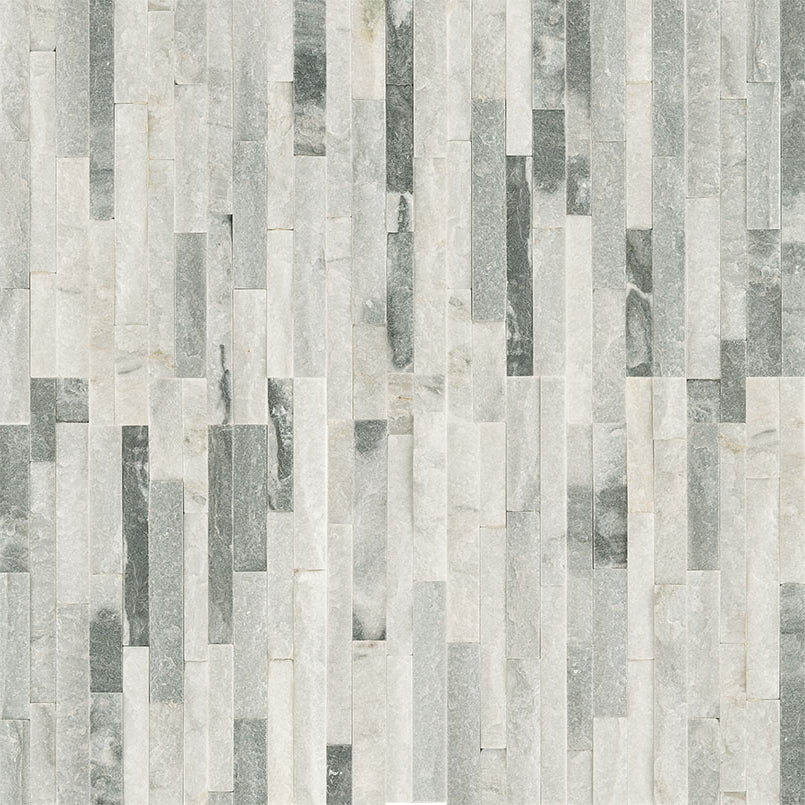 MSI - RockMount™ Stacked Stone M Series Panels - Alaska Gray Mini - 4.5" x 16"