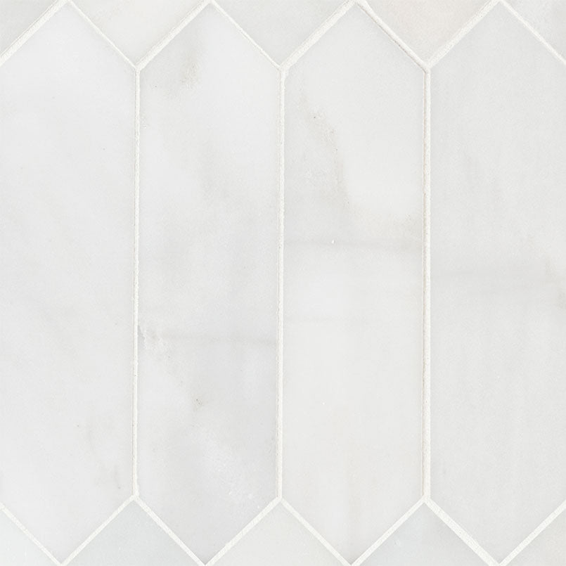 MSI - Carrara White 3X12 Picket Honed - Tile - 3" x 12"