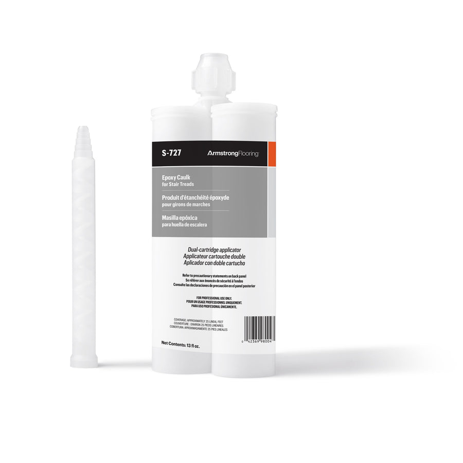 Armstrong S-727 Stair Tread Epoxy Caulk – 13.5 oz Cartridge