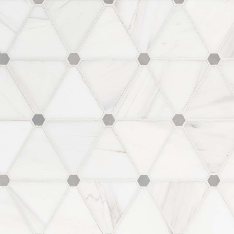 MSI - Bianco Dolomite Collection - Pinwheel - Polished Finish