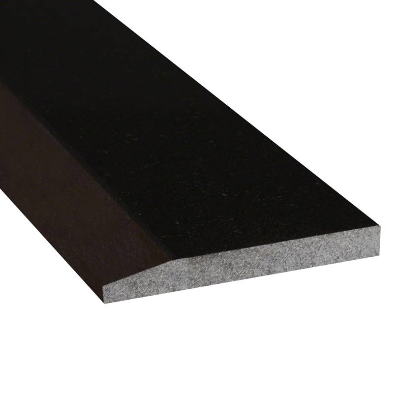 MSI - Polished Single Hollywood Threshold - Black Granite - 4" x 36" x 0.75"