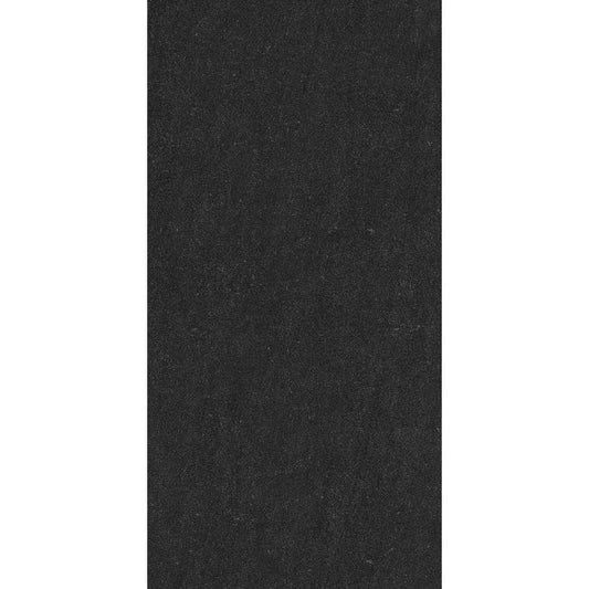 OLYMPIA TILE + STONE - Leah Stone Series - Porcelain Tile - Black - 12" x 24"
