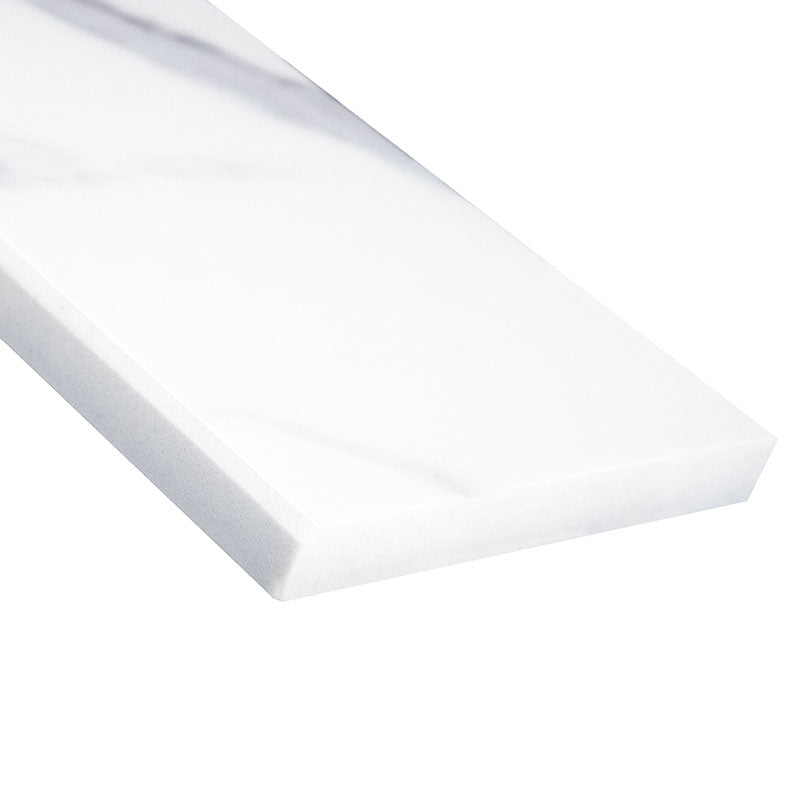 MSI - Polished Single Bevel Threshold - Calacatta Nowy - 6" x 73" x 0.75"