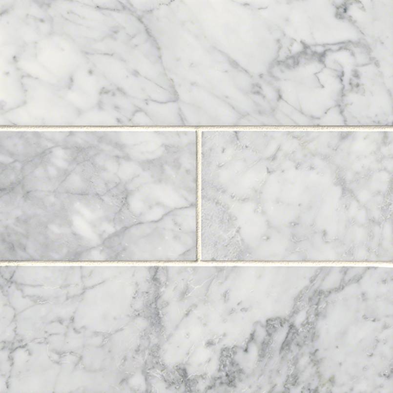 MSI - CARRARA WHITE POLISHED - Tile - 4" x 12"