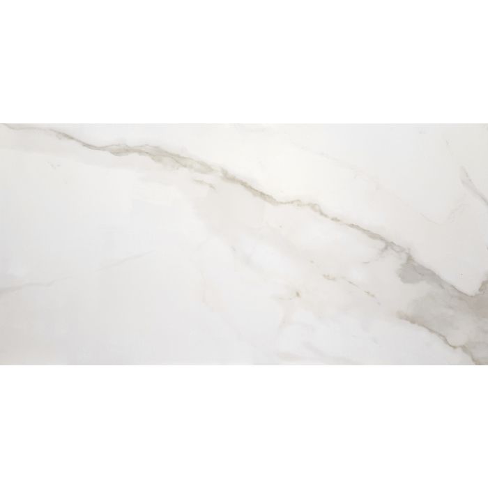 OLYMPIA TILE + STONE - Eterna Series - Porcelain Tile - Calacatta Taupe - 12" x 24"