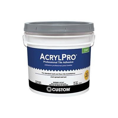 Custom Building Products - AcrylPro Tile Adhesive - 3.79 L (1 US gal)