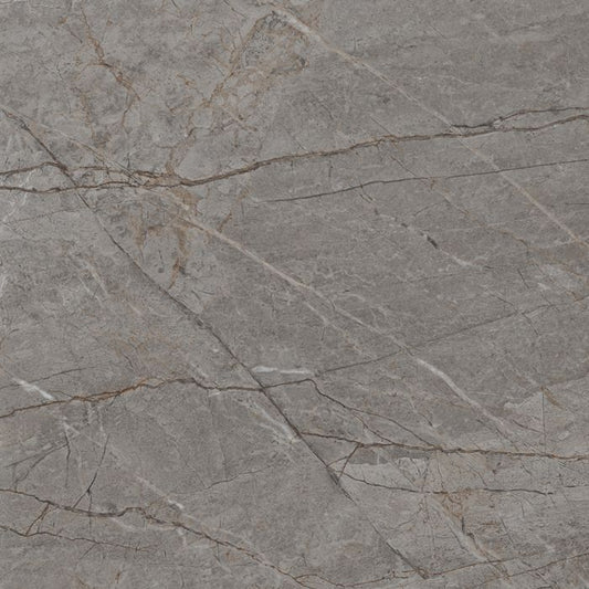 OLYMPIA TILE + STONE - Joliet Series - Porcelain Tile - Grey Brushed - 24" x 24"
