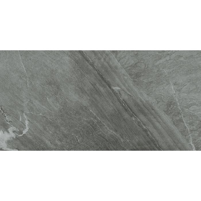 OLYMPIA TILE + STONE - Pietra Series - Porcelain Tile - Grigio Scuro - 18" x 36"