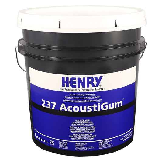 Henry - 237 AcoustiGum Acoustical Ceiling Tile Adhesive - 15.14 L (4 US gal)