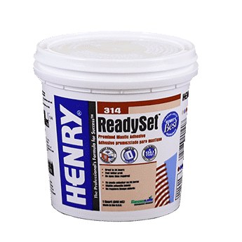 Henry - 314 ReadySet Premixed Mastic Adhesive - 946 mL (1 US qt)