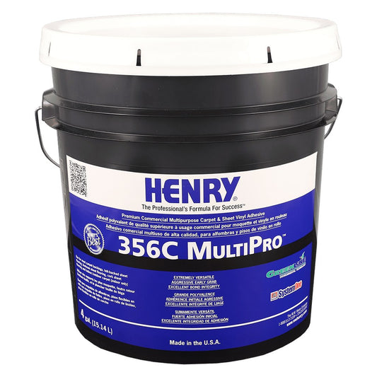 Henry - 356C MultiPro Premium Commercial Multipurpose Flooring Adhesive - 15.14 L (4 US gal)