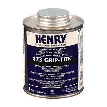 Henry - 473 Grip-Tite General Purpose Contact Adhesive - 473 mL