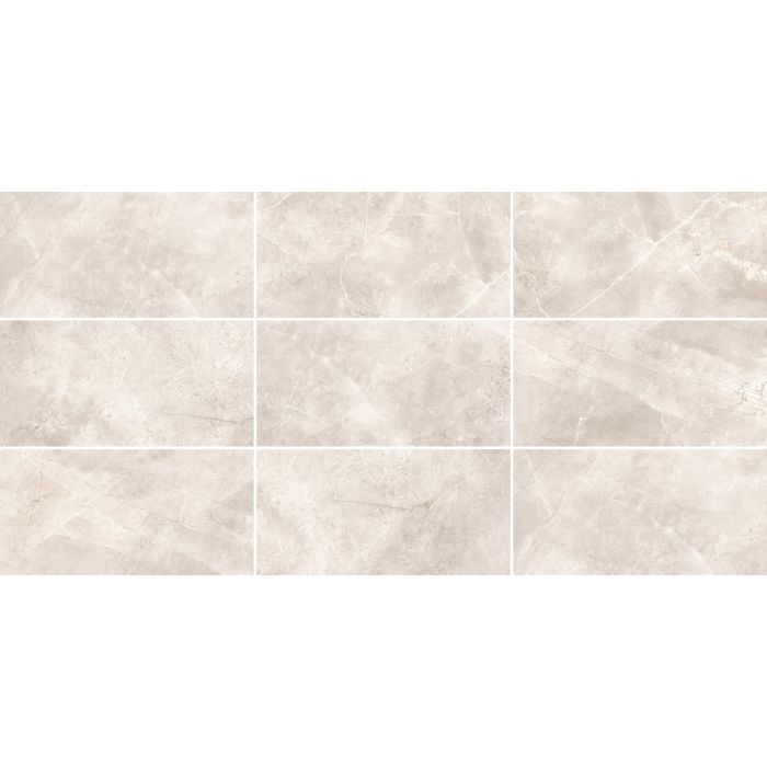 OLYMPIA TILE + STONE - Neptune Series - Porcelain Tile - Ivory - 12" x 24"