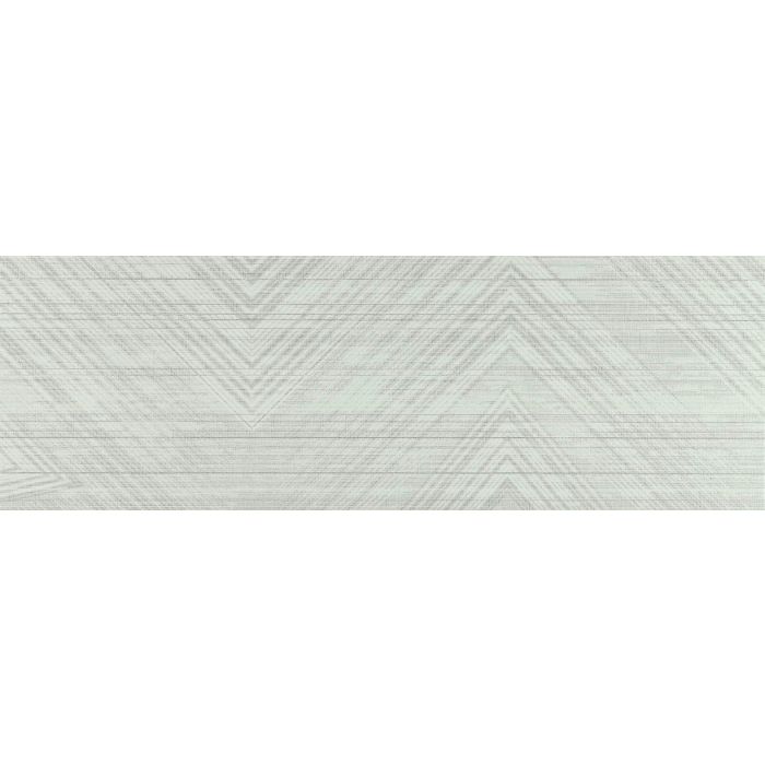 OLYMPIA TILE + STONE - Napoli Series - Glazed Wall Tile - Light Grey Decor - 12" x 34"