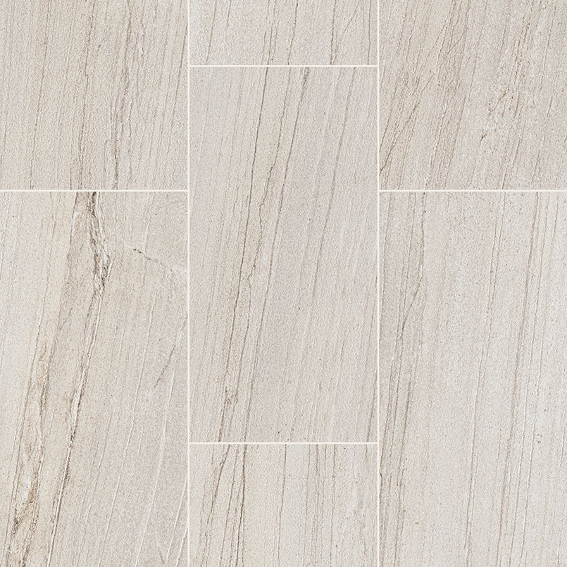 MSI - Malahari White 12X24 Lapato 3D - Tile - 12" x 24"