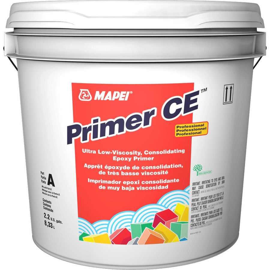 Mapei - Primer CE Ultra Low-Viscosity Consolidating Epoxy Primer, Part A - 8.33 L Pail