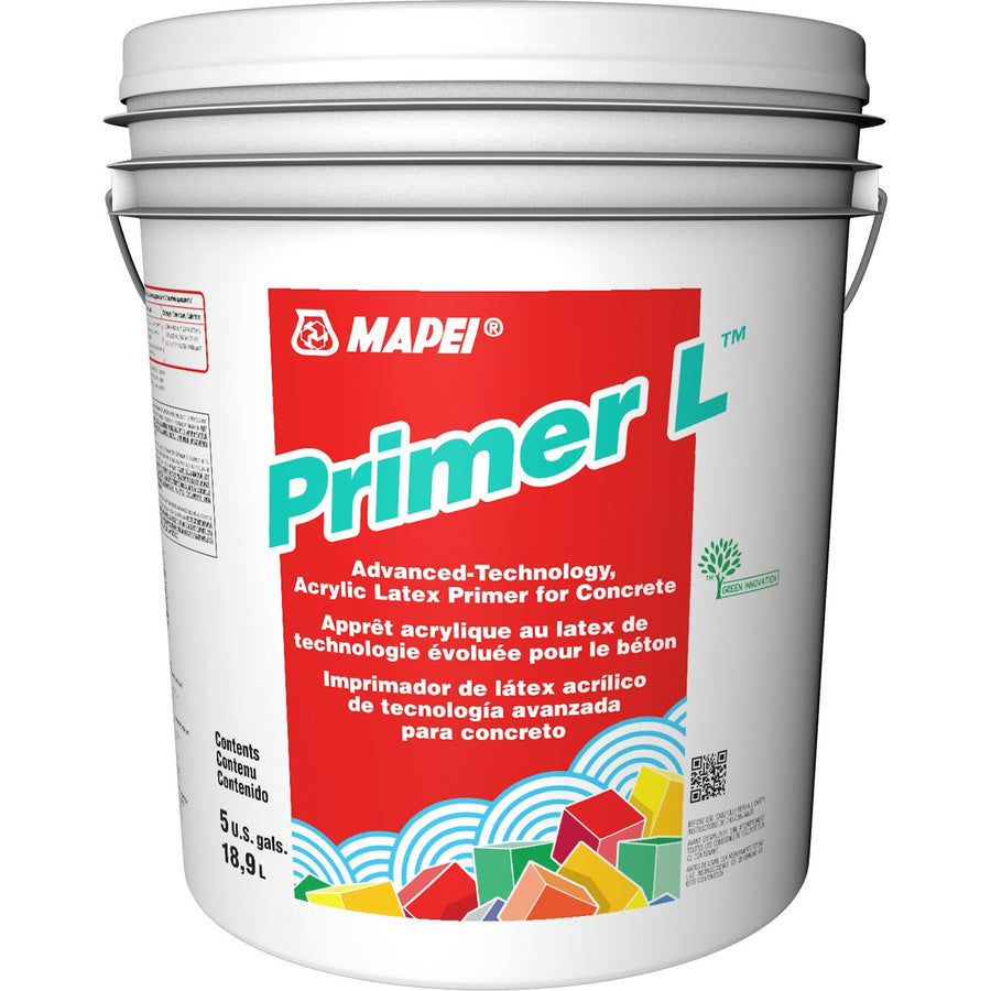 Mapei - Primer L Acrylic Latex Primer for Concrete - 18.9 L (5 US gal)
