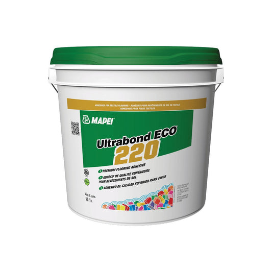 Mapei - Ultrabond ECO 220 Premium Flooring Adhesive - 15.1 L (4 US gal)