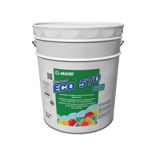 Mapei - Ultrabond ECO 570 Premium Urethane Rubber-Sports-Flooring Adhesive - 18.9 L (5 US gal)