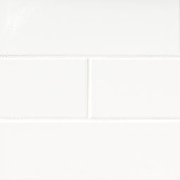 MSI - METRO WHITE GLOSSY - Tile - 4" x 16"