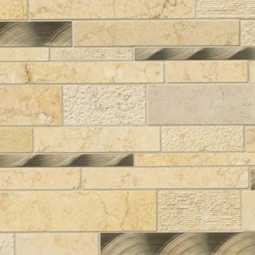 MSI - Cairo Blend Interlocking Pattern Tile Backsplash - 8MM