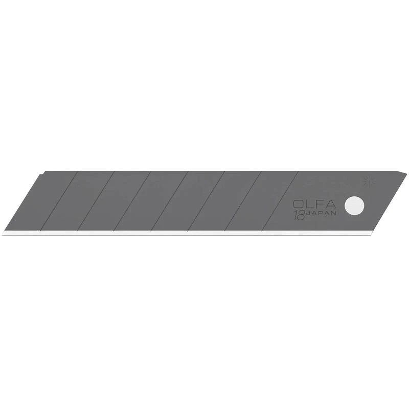 Olfa - Heavy-Duty Snap-Off Utility Blades Black 18 mm - Pack of 50