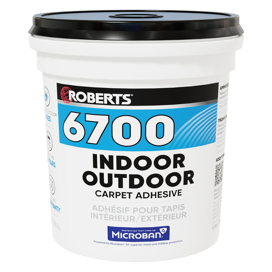 Roberts - Indoor/Outdoor Carpet Adhesive - 3.78 L (1 US gal)