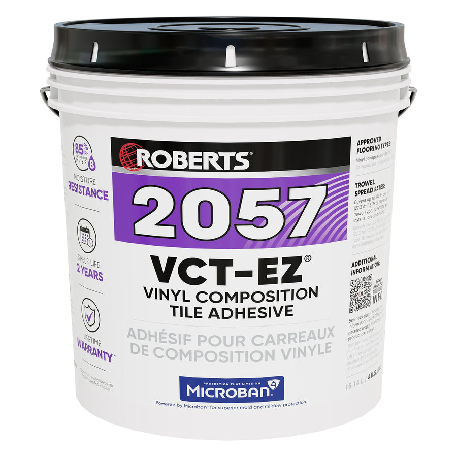 Roberts - Vinyl Composition Tile Adhesive - 15.14 L (4 US gal)