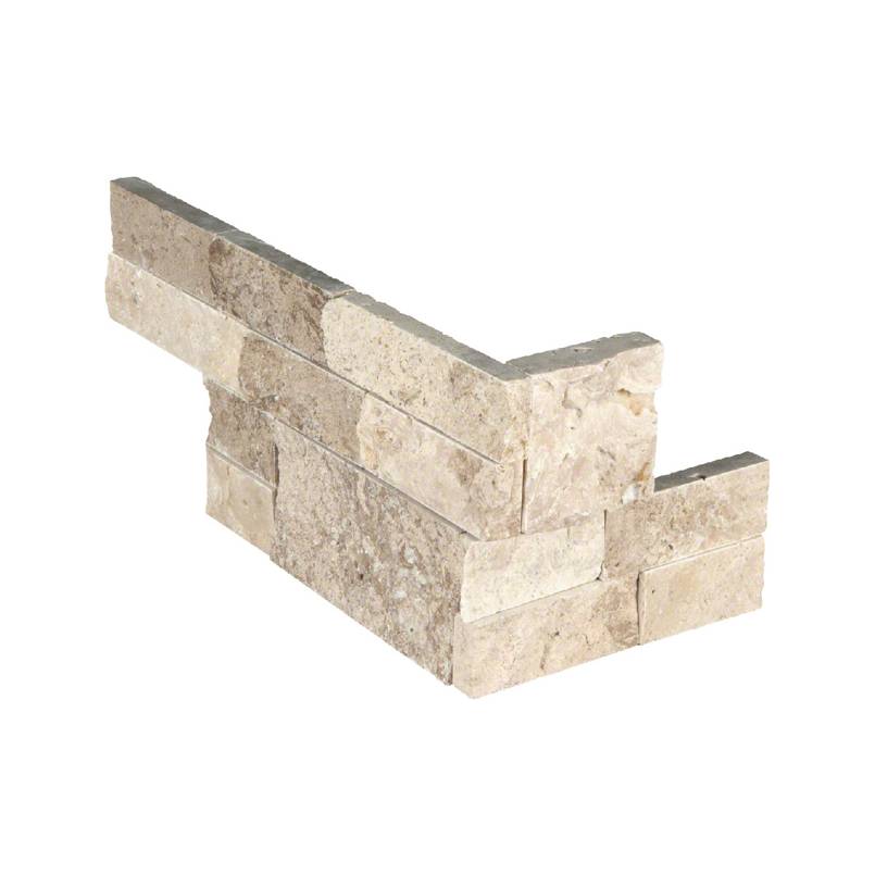 MSI - RockMount™ Stacked Stone Panels - Roman Beige Corner - 6" x 18"