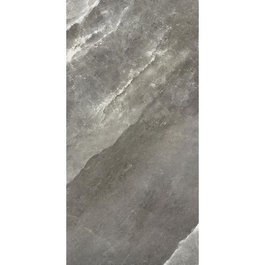 OLYMPIA TILE + STONE - Crystal Stone Series - Porcelain Tile - Smoke - 24" x 48"