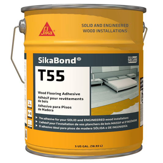 Sika - Sikabond T55 Low VOC Wood Flooring Adhesive - 18.9 L (5 US gal)