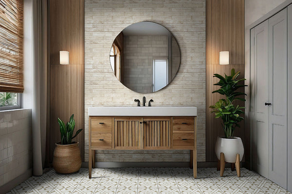 Eiffel hardwood flooring in a styled interior