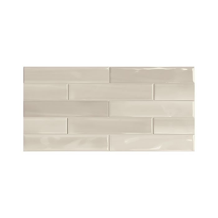 OLYMPIA TILE + STONE - Shadebrick Series - Glazed Wall Tile - Taupe - 3" x 12"