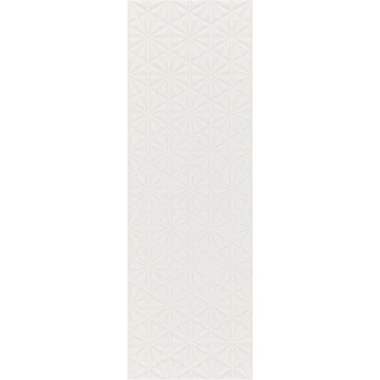 OLYMPIA TILE + STONE - Noble Series - Glazed Wall Tile - White - 12" x 33"