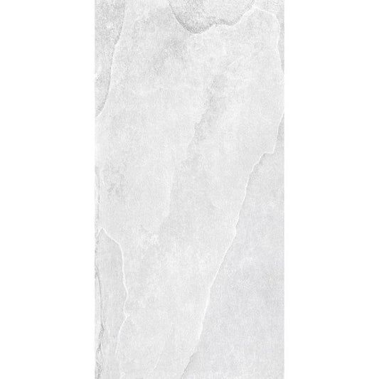 OLYMPIA TILE + STONE - Loop Series - Porcelain Tile - White - 12" x 24"