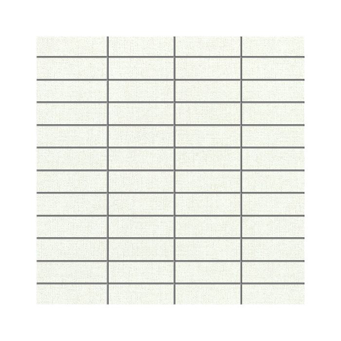 OLYMPIA TILE + STONE - Chambray Series - Porcelain Tile - White - Mosaic