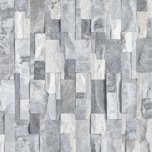MSI - XL RockMount™ Stacked Stone Panels Collection - Alaska Gray - 9" x 24"