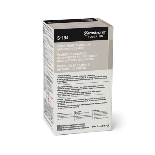 Armstrong S-194 Fast-Setting Patch Underlayment & Embossing Leveller - 25LB