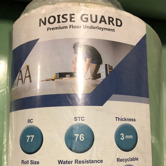 3MM Green Foam Acoustical Underlay - Word of Mouth