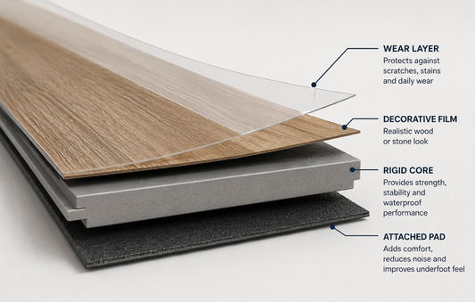 The Wear Layer of Vinyl Flooring: What the Mil Number Actually Means