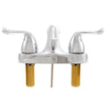 MSI - Lavatory Faucet - 2 Handle Bathroom Faucet - 405 Chrome
