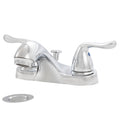 MSI - Lavatory Faucet - 2 Handle Bathroom Faucet - 405 Chrome