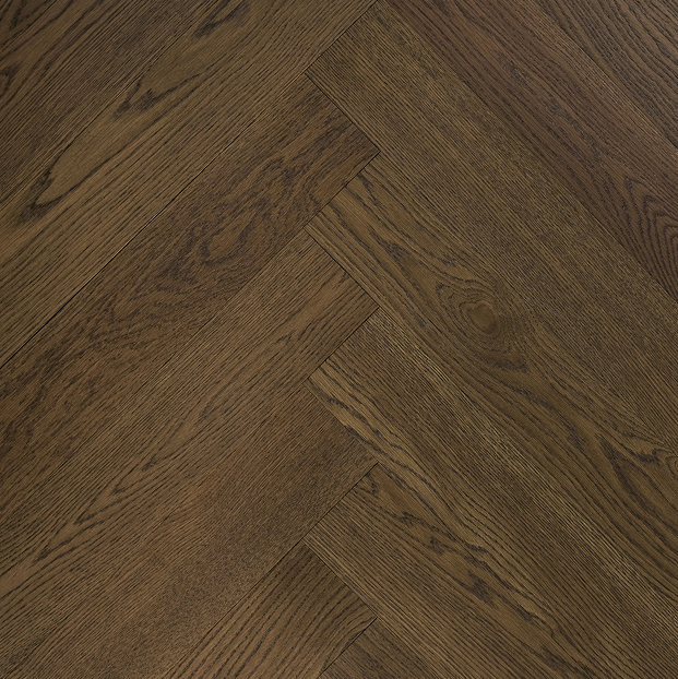 Vidar - American Oak - Herringbone Collection - Camel - Character Grade